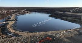 New hydraulic structures using geosynthetic materials in developing deposits in the Far North