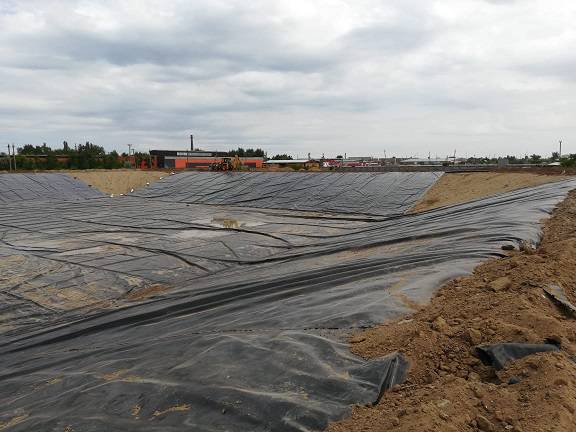 Storage lagoons in agriculture