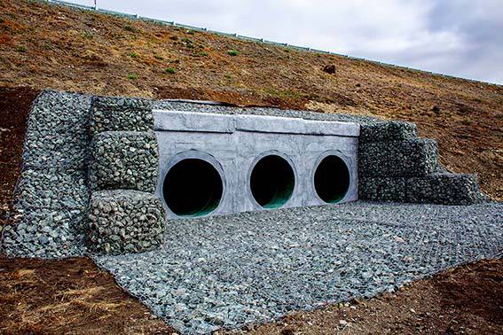 Rehabilitation of a reinforced-concrete culvert on the A-310 Chelyabinsk – Troitsk road