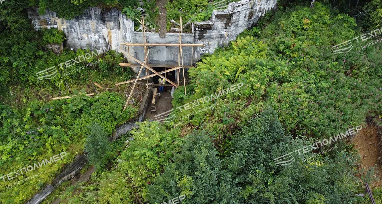 Major repair of protective structures using an anchor sheet on the R-258 “Baikal” highway, Irkutsk Region