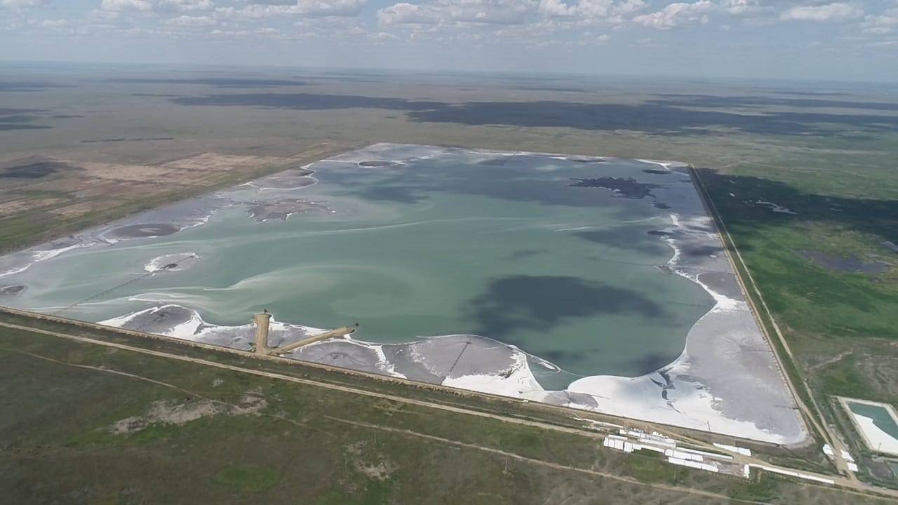 Seepage Barrier for Ash Dump No. 3 of the Aksu Power Plant