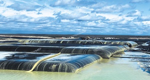 Experience of Sludge Dewatering in Geotubes