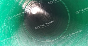 Major rehabilitation of a culvert using the “PipeArm” technology.