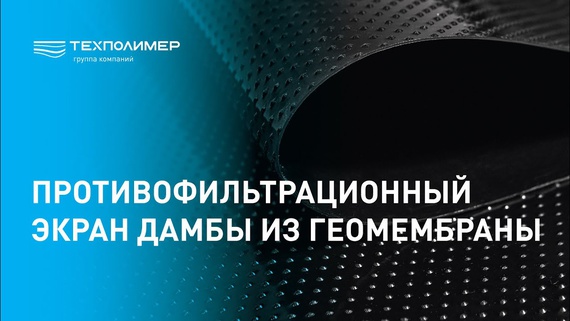 Geomembrane seepage barrier for a dam