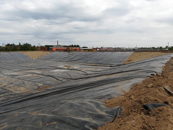 Storage lagoons in agriculture