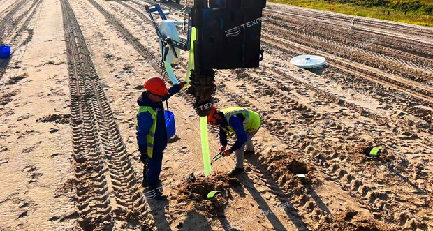 Vertical geodrains