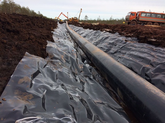 Reconstruction of the Serpukhov–Leningrad Main Gas Pipeline, km 546.5–km 575.5