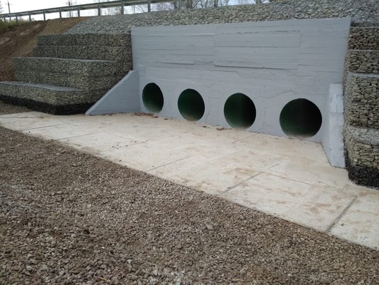 Major repair of a culvert