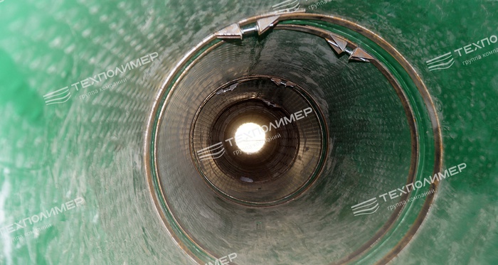 Major rehabilitation of a culvert using the “PipeArm” technology.