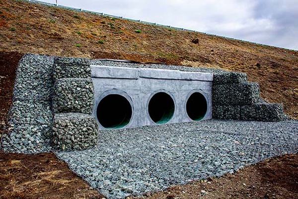 Rehabilitation of a reinforced-concrete culvert on the A-310 Chelyabinsk – Troitsk road